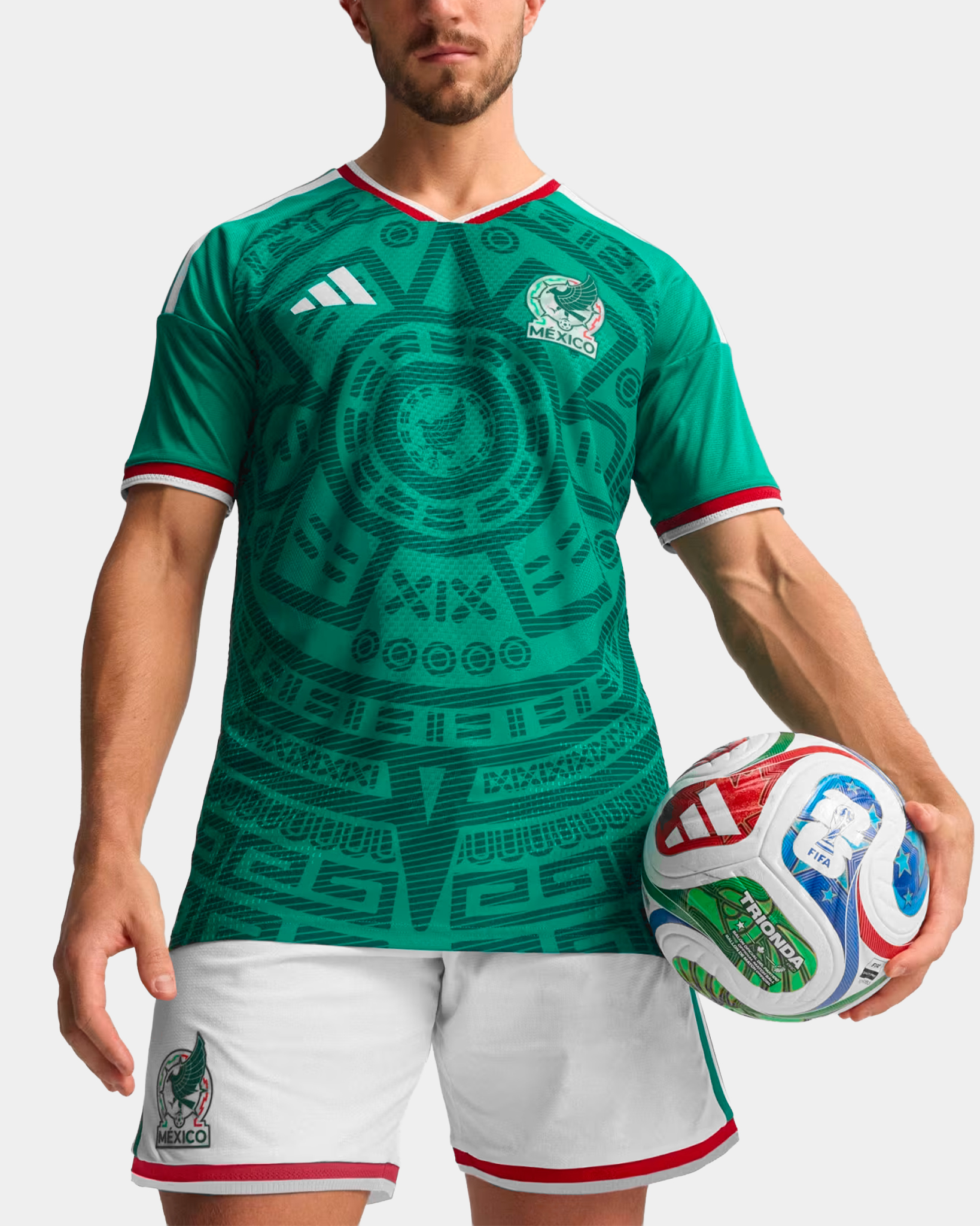 Jersey Adidas  Local Seleccion Nacional De Mexico 26 Hombre 