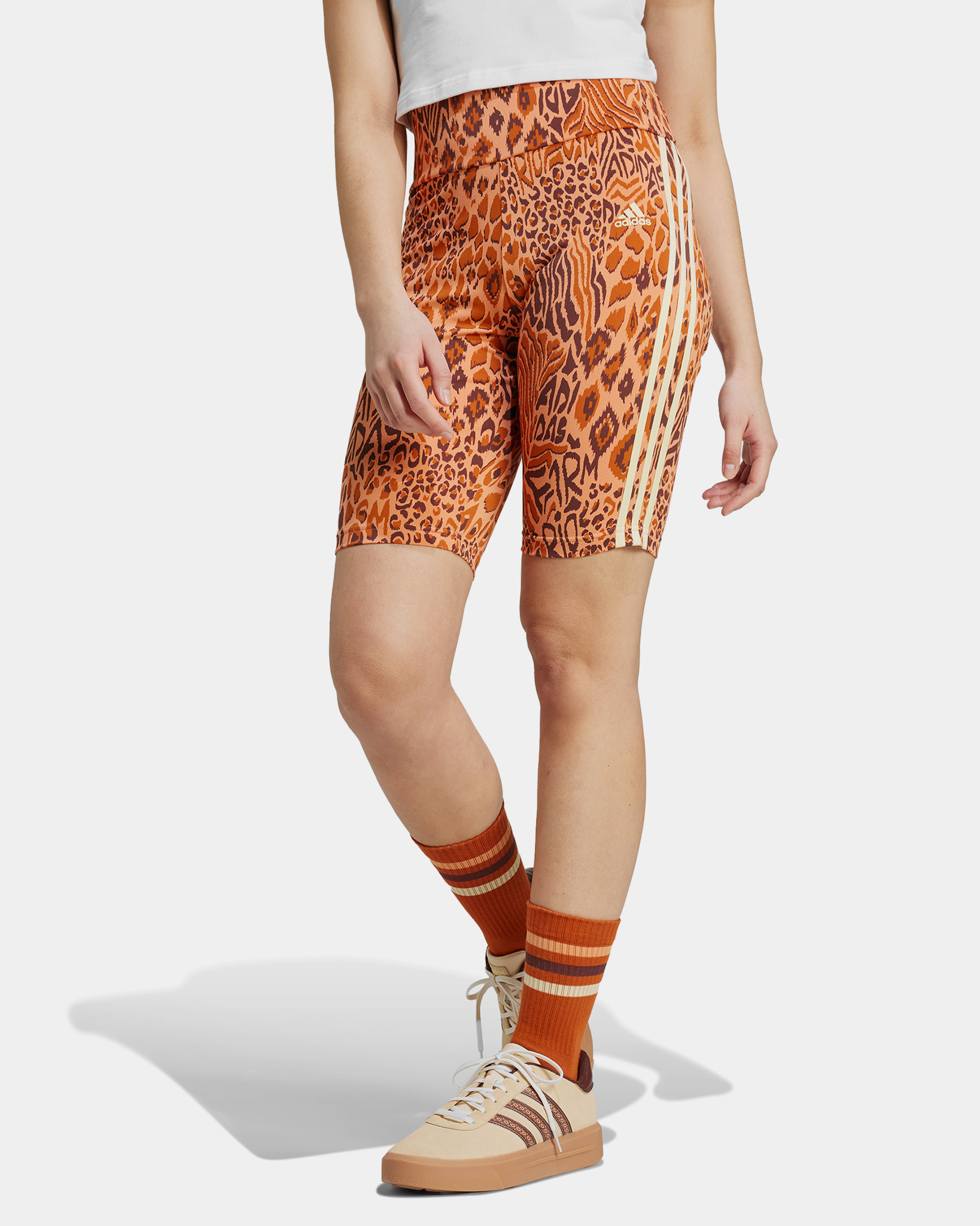 Mallas Adidas x FARM Rio Corte Medio 
